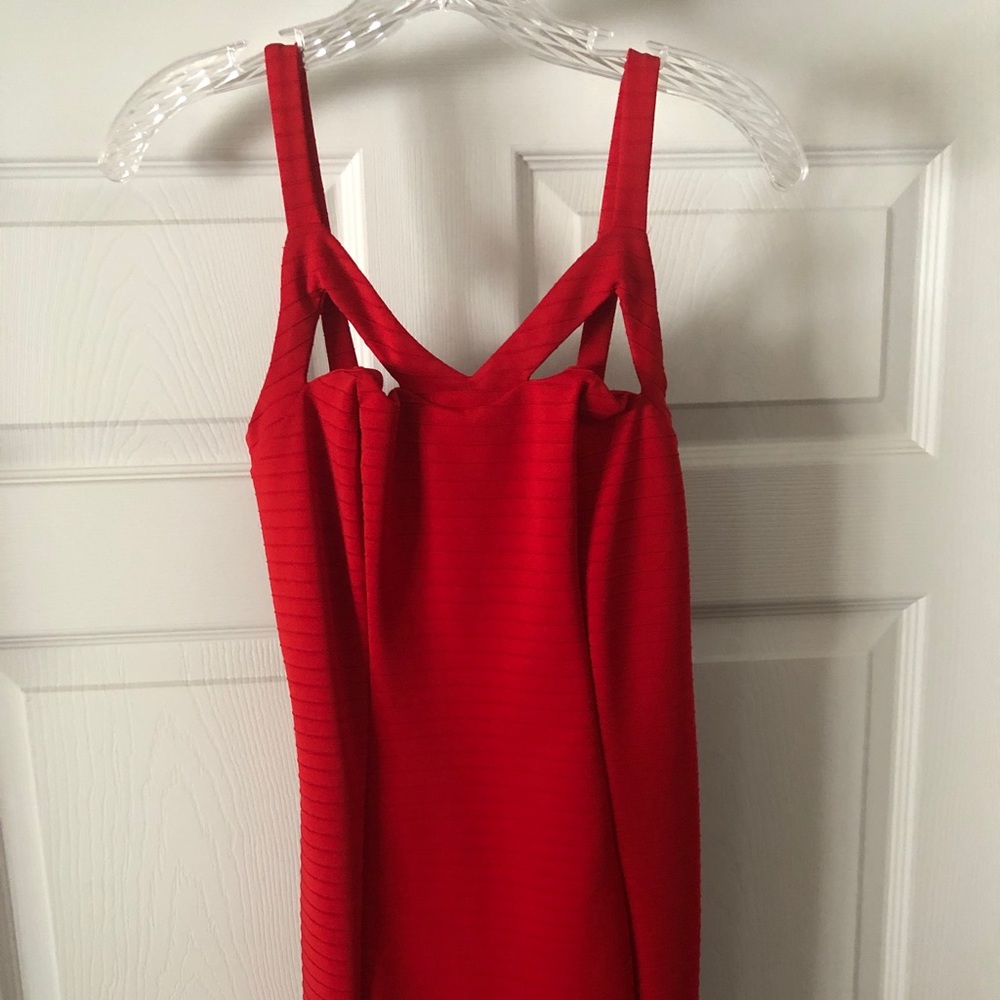Charlotte Russe Red tight dress